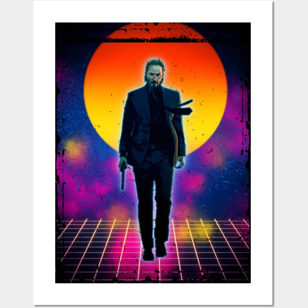 John Wick the boogieman Wall Art by PrintstaBee